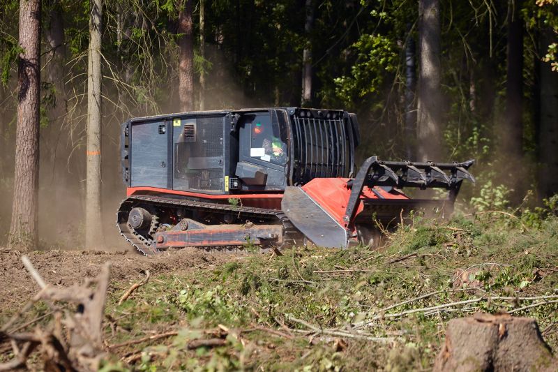 Playground Mulching