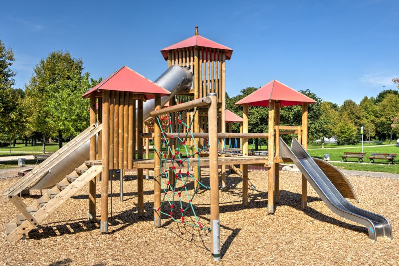 Playground Mulching